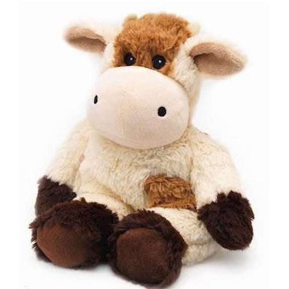 COW - WARMIES Cozy Plush Heatable Lavender Scented Stuffed Animal