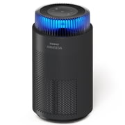 COWAY Air Purifier for Bedroom Home up to 810 ft², HEPA Filter for Smoke, Allergies, Pet Dander, Odor, AQI Monitor, Auto Mode, Timer, Filter Indicator, Night Light, Airmega 100 Black