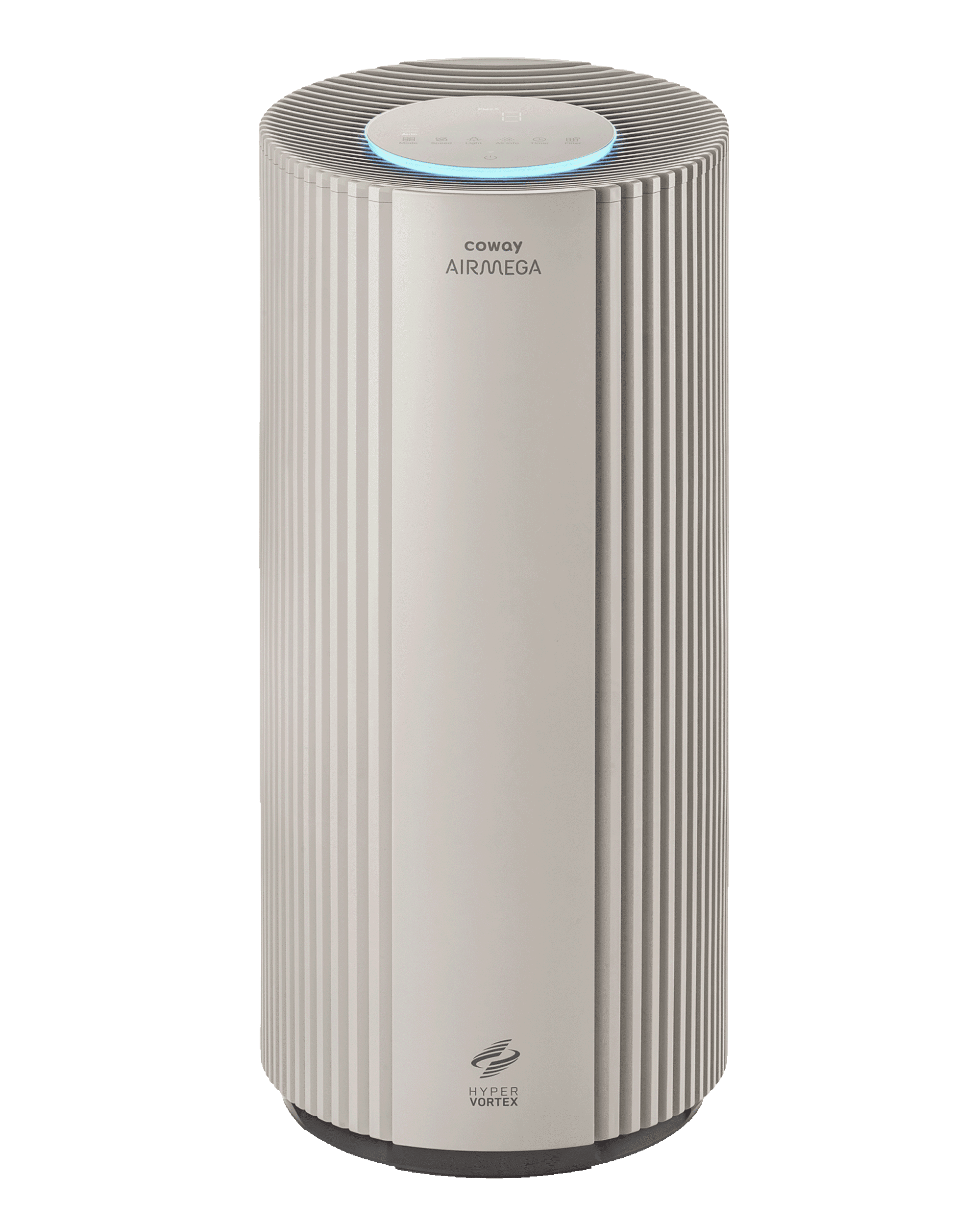 COWAY Air Purifiers for Large Room Whole Home Up to 3,285ft², True HEPA Filter for Smoke, Allergen, Pet Dander, Odor, PM(1, 2.5, 10), AQI, Turbo Eco Mode, Energy Star, 3yr Warranty, Airmega 450 Beige