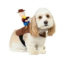 thumbnail image 1 of Vibrant Life Halloween Costume for Dogs and Cats, Ride-On Cowboy, Small, 1 of 9