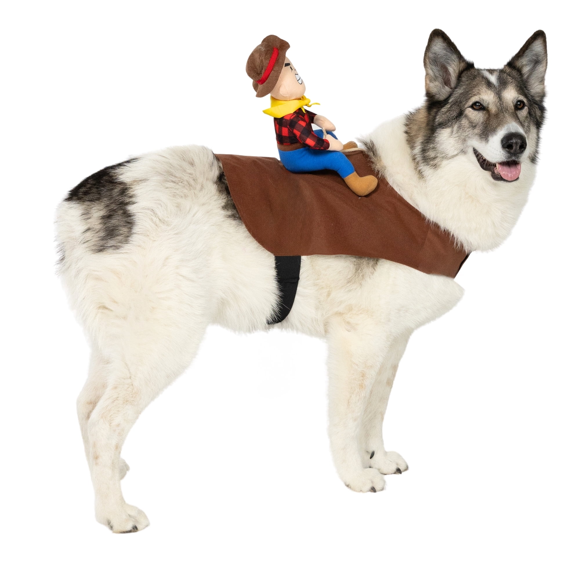 Vibrant Life Halloween Costume for Dogs, Ride-On Cowboy, Extra Large