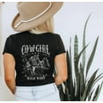 thumbnail image 1 of COWGIRL WILD WEST Graphic Short sleeve Tees Plus Size, 1 of 10