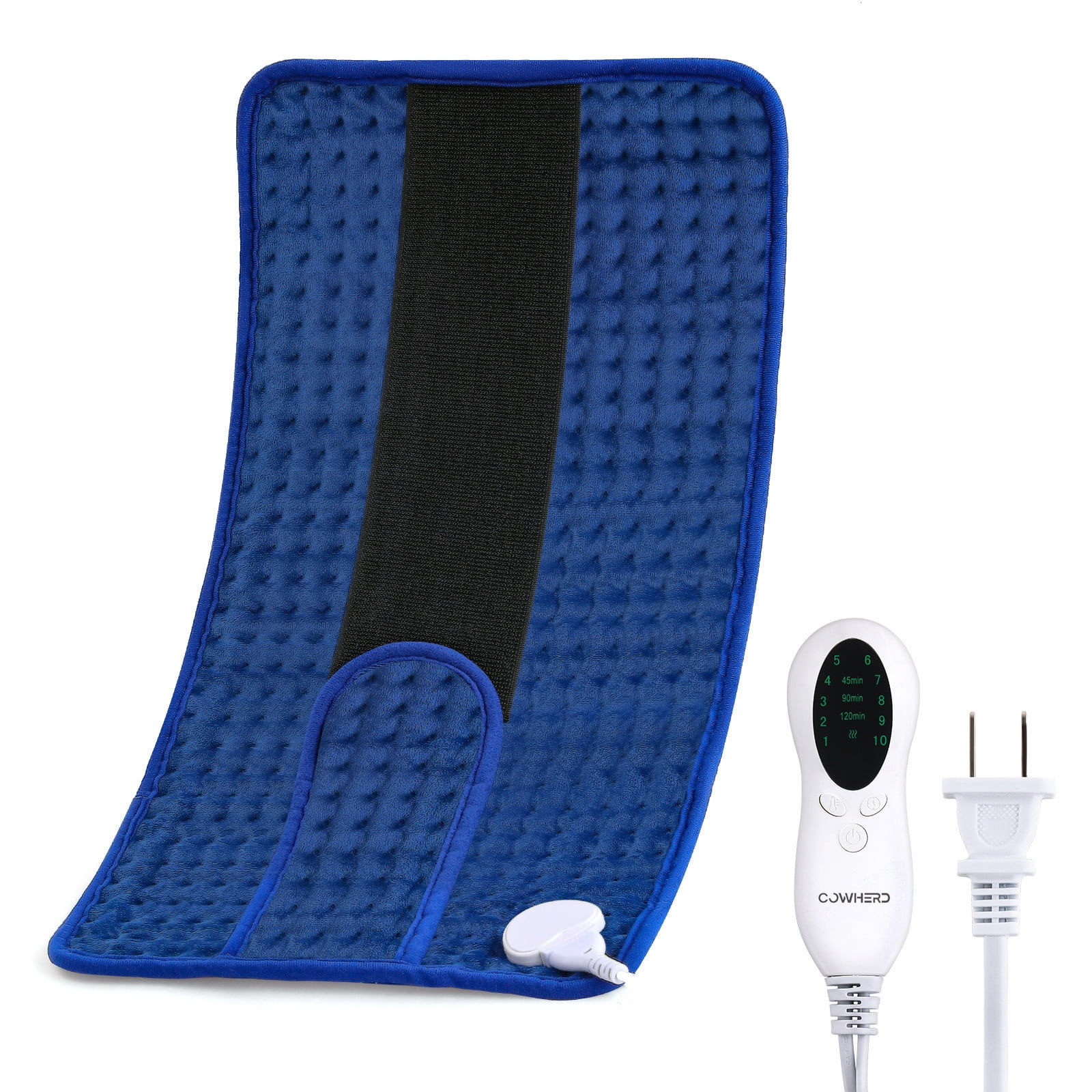 COWHERD 12X24” Heating Pad for Back Neck Knee Pain Relief, Heating Pads