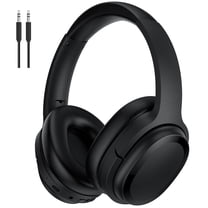 COWIN Active Noise Cancelling Headphones Bluetooth Headphones Wireless Headphones over Ear with Mic/Aptx, Comfortable Protein Earpads 30H Playtime, Foldable Headphones for Travel/Work - Black