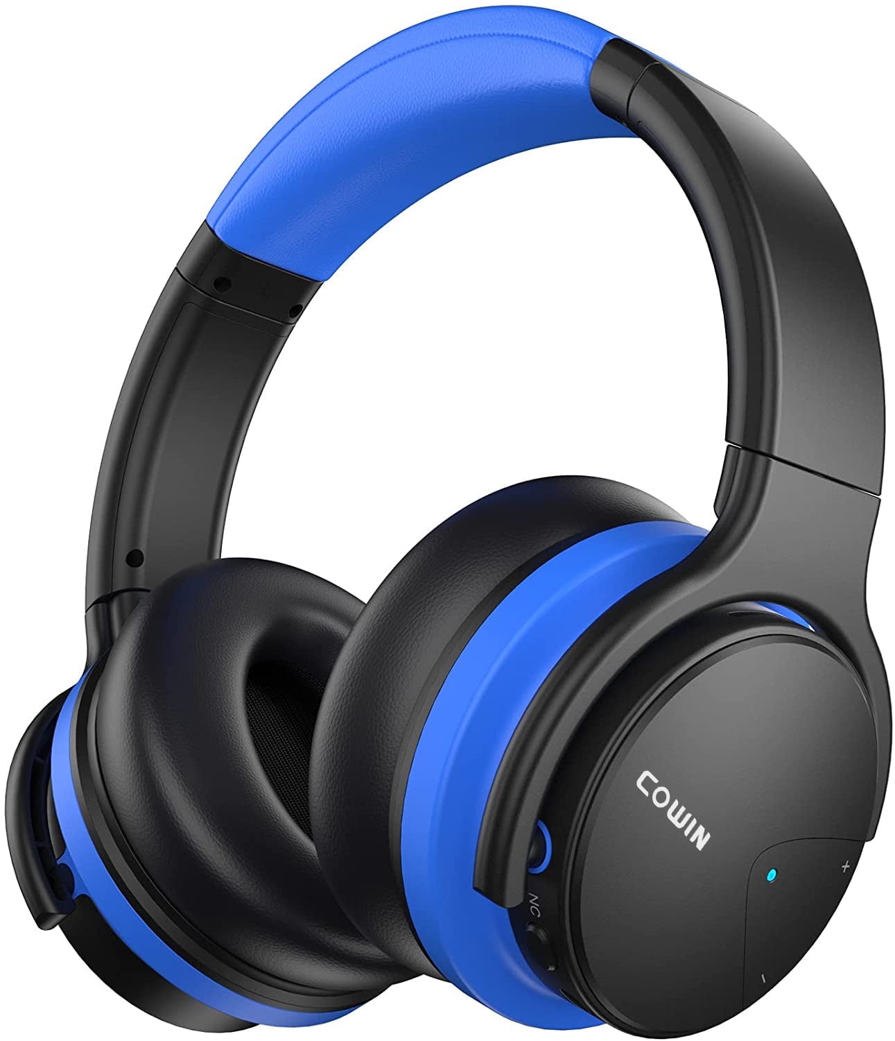 COWIN Purely Sound E7 Active Noise Cancelling Headphones, Wireless over Ear  Bluetooth Headphones, 20H Playtime, Rich Deep Bass, Comfortable Memory