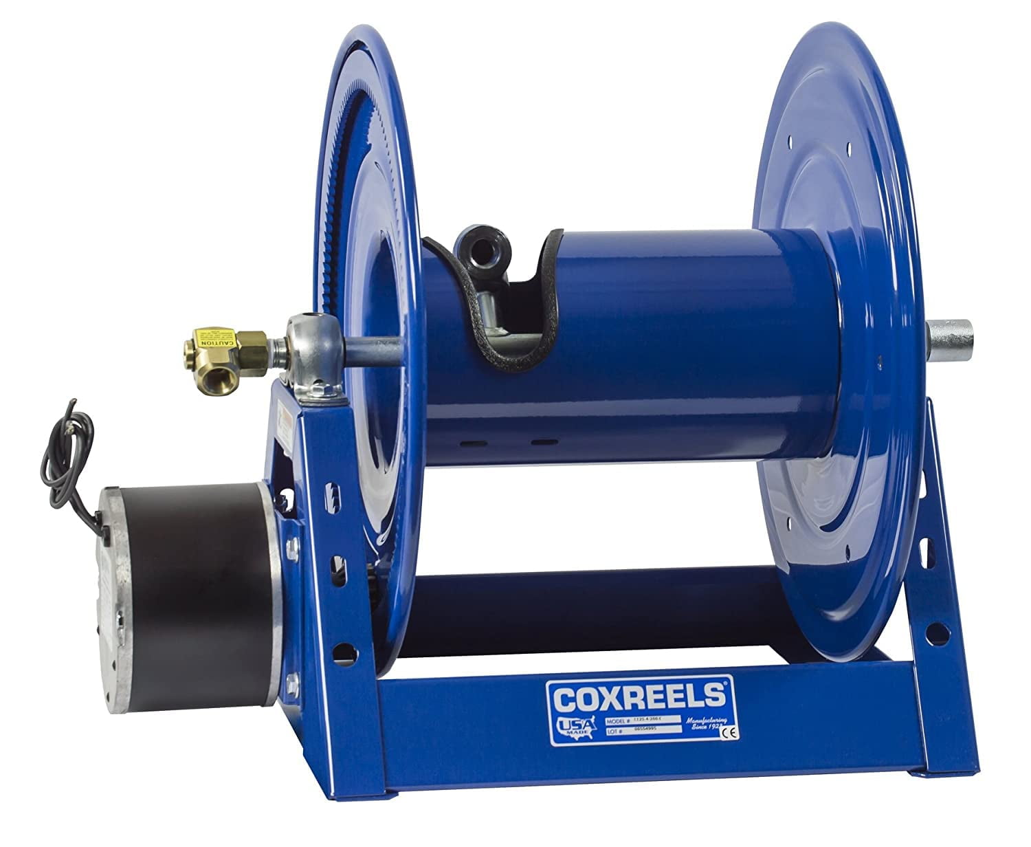 COXREELS 1125-4-200-E Motorized Hose Reel, 1/2x200