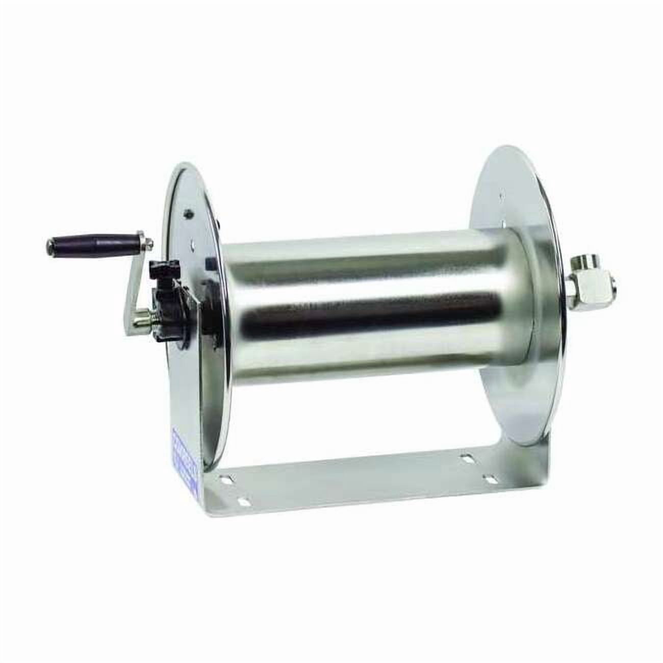 COXREELS Hand Crank Hose Reel,75 ft. Hose Length 112-4-75-SS