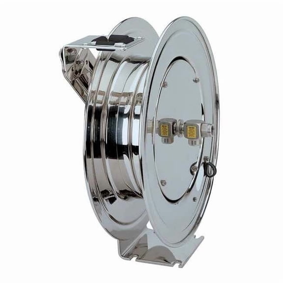 COXREELS MPL-N-350-SS Coxreels 3/8" x 50 ft. Spring Return Hose Reel, Max 3000