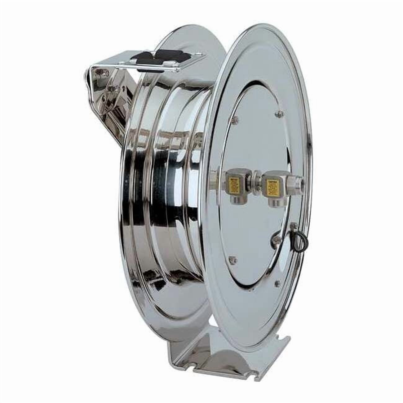 COXREELS P-LPL-425-SS Coxreels 1/2" x 25 ft. Spring Return Hose Reel, Max 300