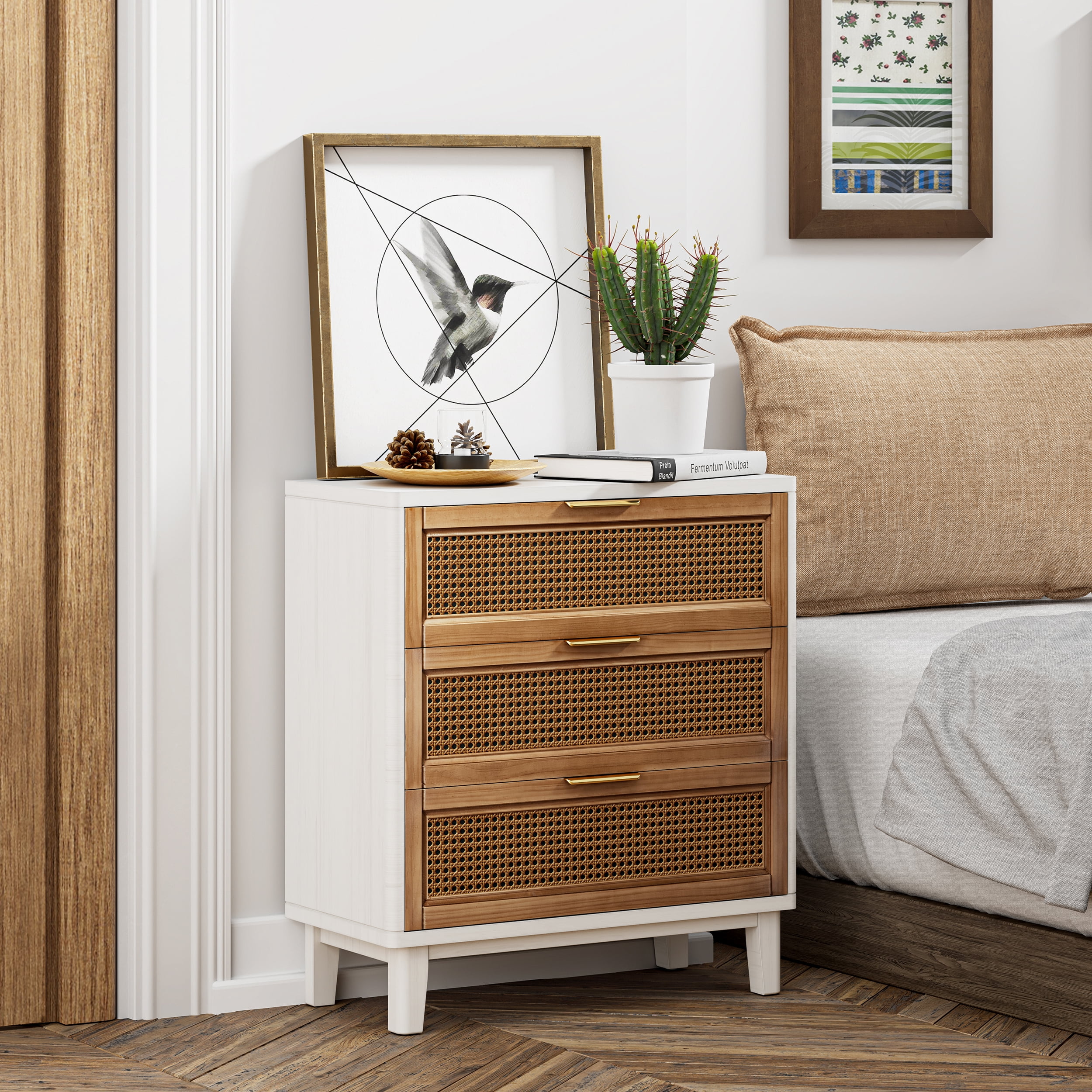dresser with nightstand
