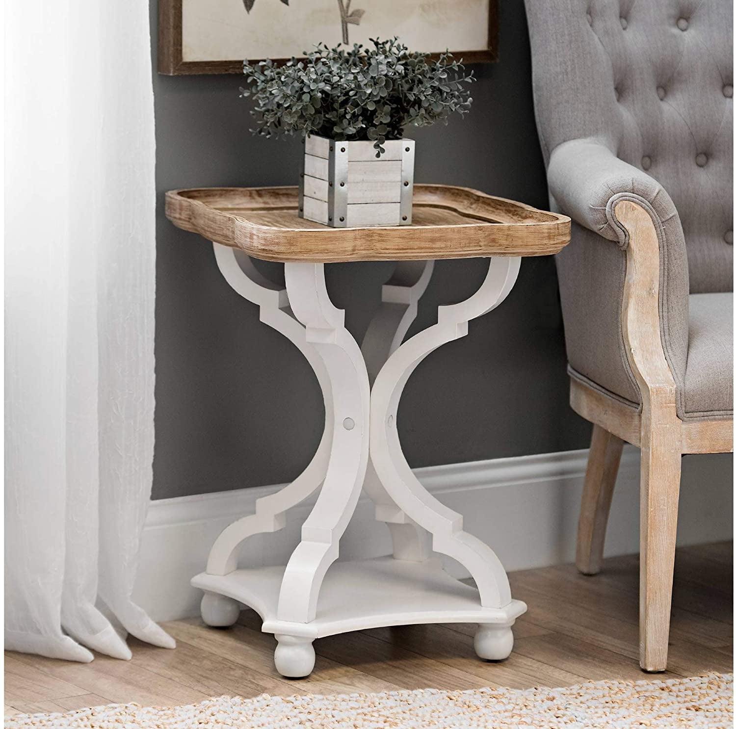 Accent sale table farmhouse