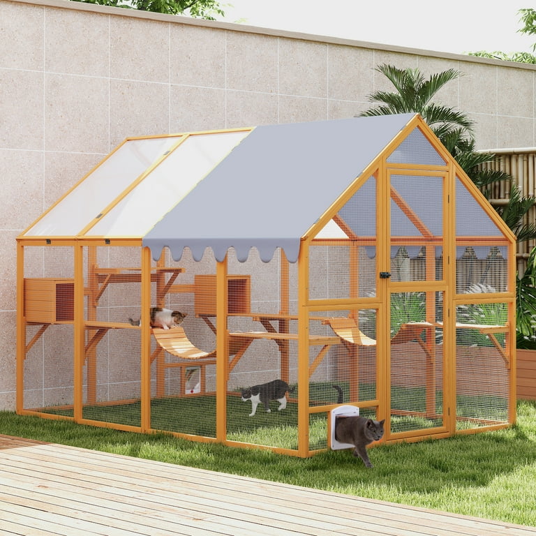 Chicken Coop Outdoor Cat Run Enclosure Chicken Coop Extra Large