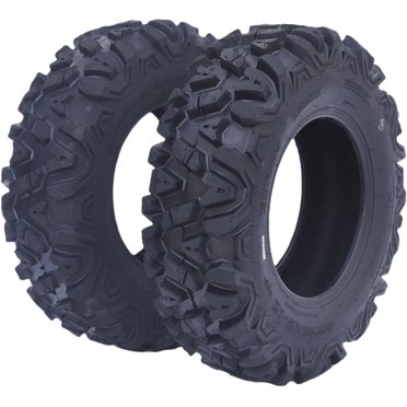 2 WANDA ATV/UTV Tires – 27x10-12 – 6PR Bighorn Style – All Terrain P3501