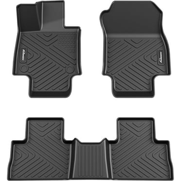 COZONY 3D TPE Floor Mats for 2019-2023 Toyota, 2 Row Front & Rear Liner, All-Weather Full Set, Black