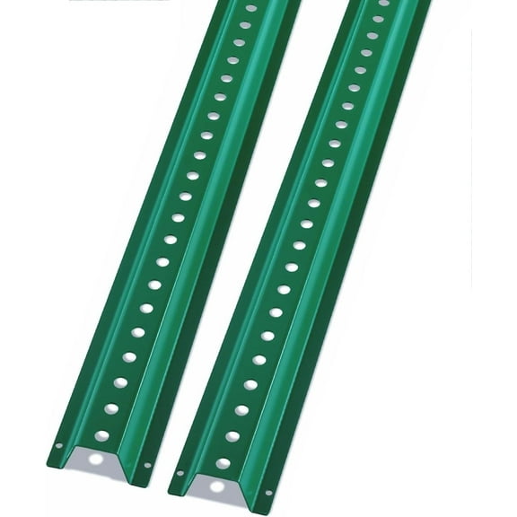 COZONY 6 FT U-Channel Sign Post, Steel Sign Post, Heavy Duty Steel Fence for Garden, Farm, Traffic Intersection, 2 pcs