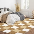 thumbnail image 1 of COZONY 9'x12' Camel Tone Area Rug, Modern Carpet for Living Room, Bedroom, Dining Room, Non-Slip, 1 of 12