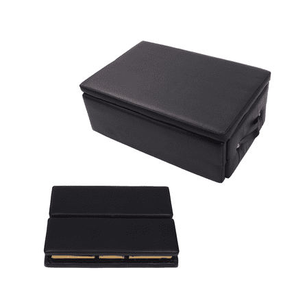 COZONY Foldable Solid Reformer Step Box w/ Handle, Durable Wood Fitness Equipment for Pilates Home & Studio