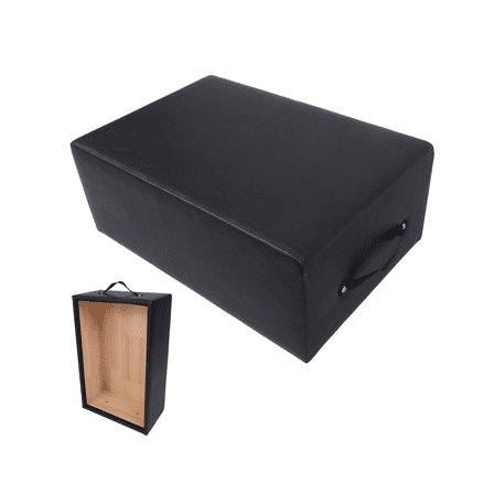 COZONY Regular Solid Reformer Step Box w/ Handle, Durable Wood Fitness Equipment for Pilates Home & Studio