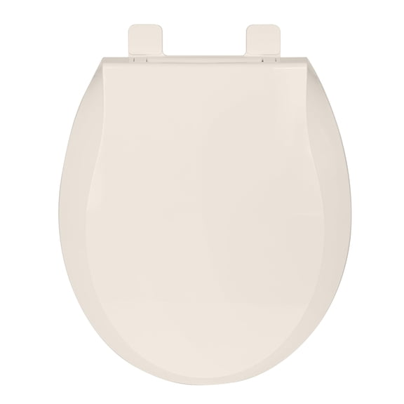 COZONY Round Toilet Seat w/ Built-In Potty Training Seat, Soft-Close Lid, Safe PP Material, Easy Installation,Almond