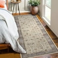 thumbnail image 1 of COZONY Washable Runner Rug, Beige 2x6ft, Floral Soft Low Pile Non-Slip Carpet for Hallway, Entryway, or Bedroom, 1 of 6