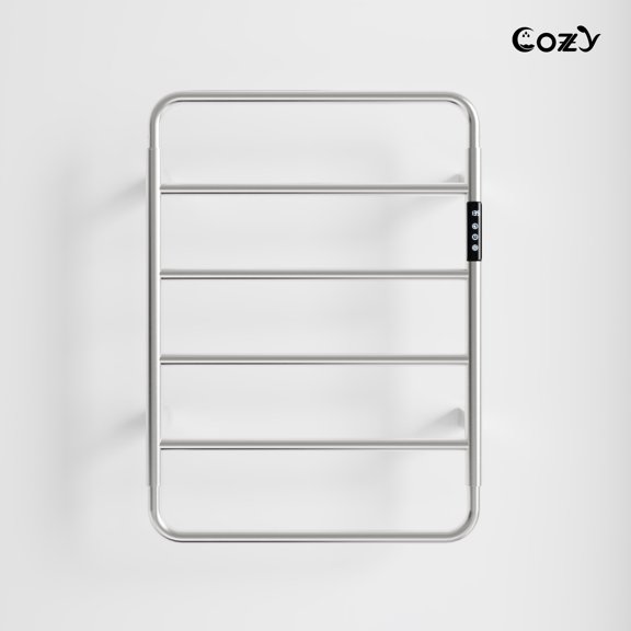 COZY  Heated Towel Warmer Rack for Bathroom with Timer & Adjustable Temperature EB01-BR-190330