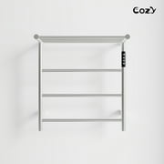 COZY  Heated Towel Warmer Rack for Bathroom with Timer & Adjustable Temperature EB02-BR-190922