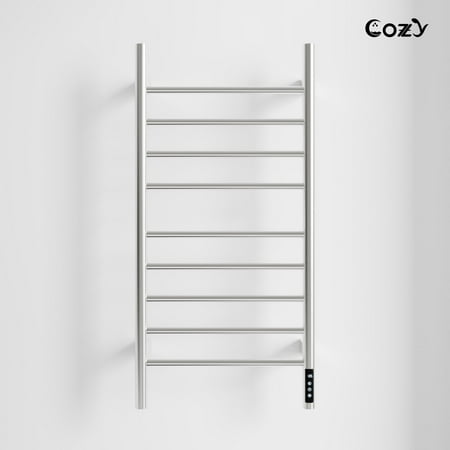 COZY Heated Towel Warmer Rack for Bathroom with Timer & Adjustable Temperature EB03-BR-193504