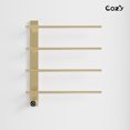thumbnail image 1 of COZY  Heated Towel Warmer Rack for Bathroom with Timer & Adjustable Temperature EB04-BG-242003, 1 of 7