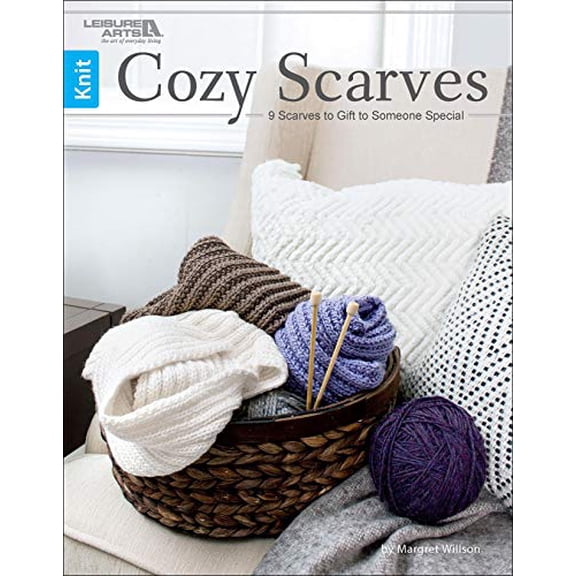 Pre-Owned Cozy Scarves Knitting: 9 Luscious Pieces with Easy to Follow Instructions (Paperback) 1464773653 9781464773655