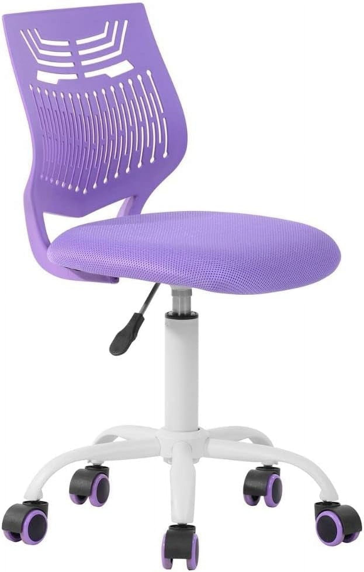 COZYCASA Task Chair for Teens Boys Girls 360 Slip Wheels Breathable