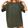 thumbnail image 1 of COZYMY Women's Neutral Wedding Humor Graphic Vintage Washed T-Shirt Short Sleeve Loose Fit Summer Tee, 1 of 6
