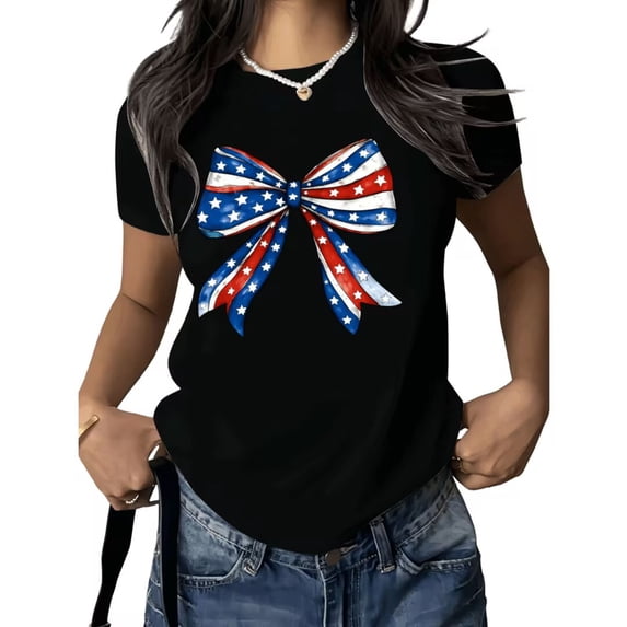 COZYMY Women's Y7K Butterfly Graphic Short Sleeve Shirt Soft Cotton Black Crewneck Summer Tee