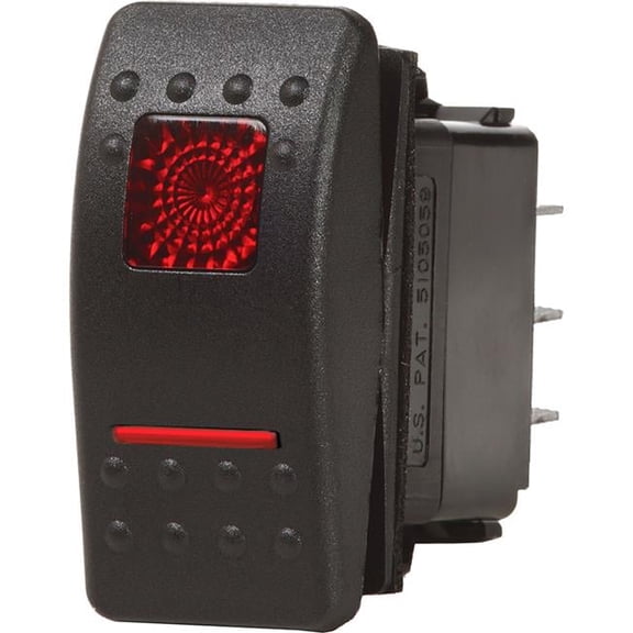 COntura II On-Off-On Switch SPDT - Black