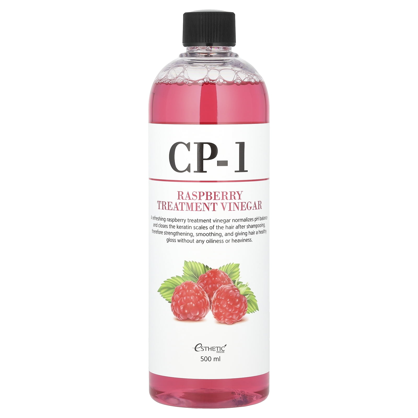 Traitement Capillaire Esthetic House CP-1 - Hair Vinegar à La Framboise - 500ml - Soin Démêlant Et Brillant - Neuf