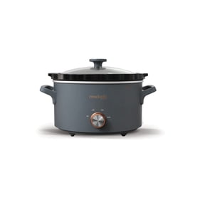 Crock-Pot Manual 4-Quart Slow Cooker, Mussel Gray