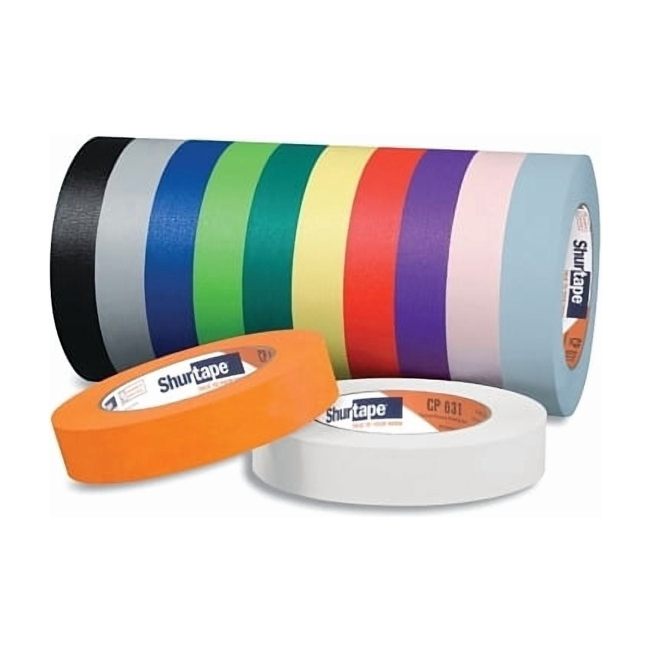 CP 631 General Purpose Colored Masking Tape, 0.94 in W x 60.1 yd L x 4.5 mil Thick, Blue