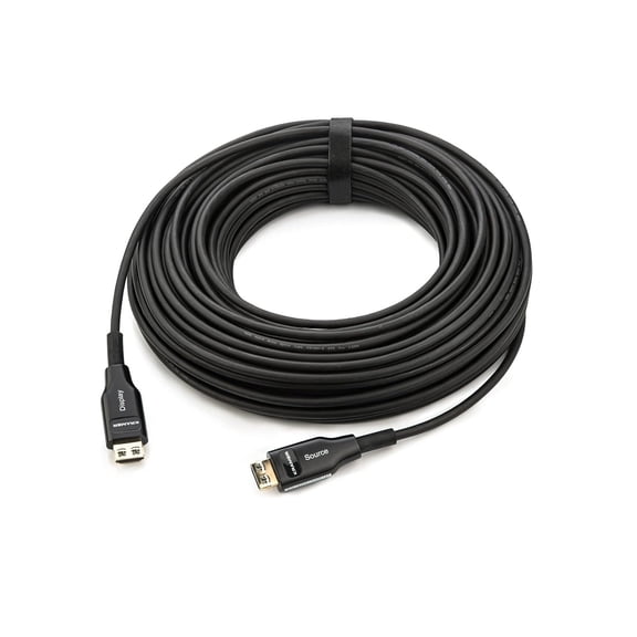 Kramer CP-AOCH/60F-98 98ft Fiber Optic Plenum High Speed HDMI Cable Black