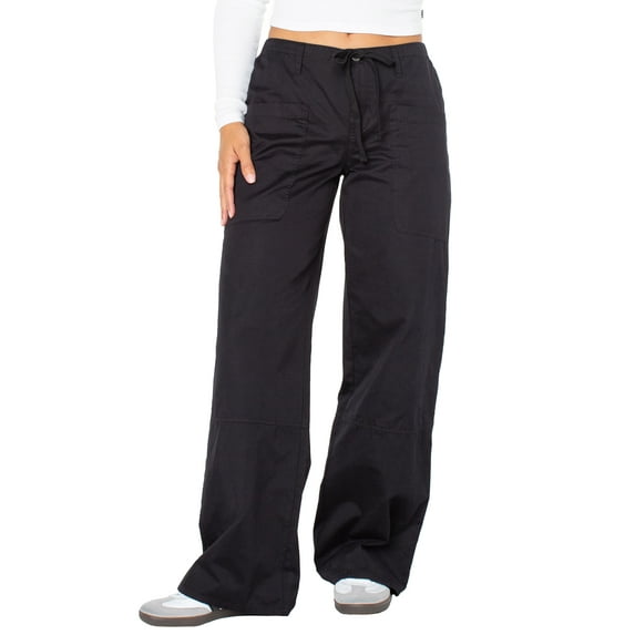 Celebrity Pink Women's and Women's Plus Cargo Wide Leg Pants, Sizes XS-4X