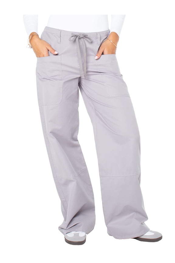 Women's and Women's Plus Cargo Wide Leg Pants, Sizes XS-4X