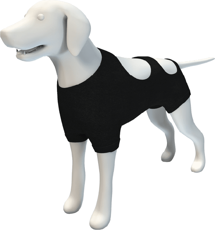 Calm Paws Basics Adjustable Recovery Vest for Small sized Dogs, 1 Vest