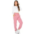 thumbnail image 1 of Celebrity Pink Women's and Women's Plus Fleece Jogger Sweatpants, Sizes XS-4X, 1 of 6