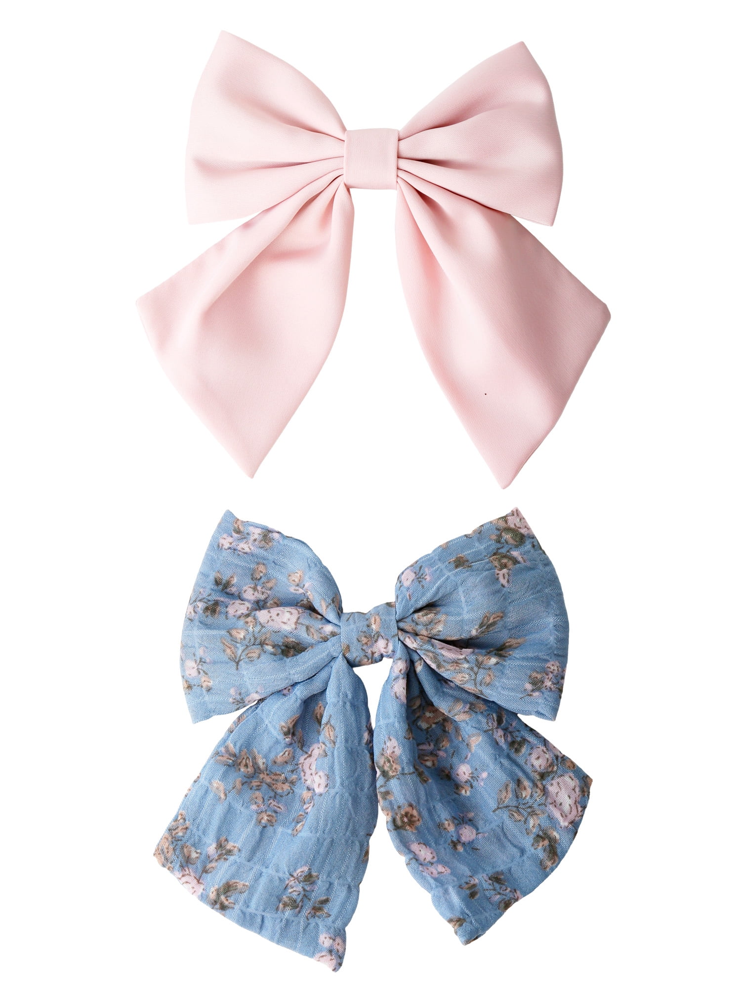 Celebrity Pink Women's 2-Piece Hair Bow Set - Pink Ribbon Accessories