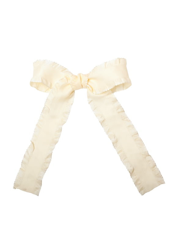 Women's Classic Ribbon Hair Bow Accessory