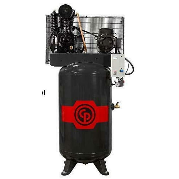 CP RCP-C7581VS 7.5Hp 2Stage 208-230V 1PH 23CFM Vertical 80 Gallon Air Compressor