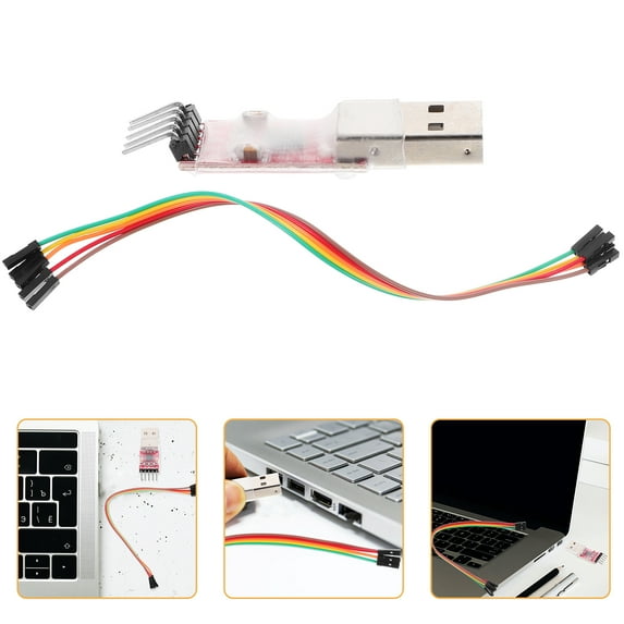 CP2102 USB 2.0 to UART TTL 6 PIN Connector Module Serial Converter Random Color