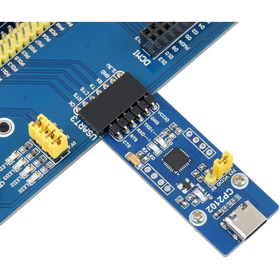 CP2102 USB-C to UART (TTL) Communication Module, USB-Type C Connector,Compatible with 3.3V Logic Level, Support Linux, Android, Wince, Windows 7/8/10/11,ect