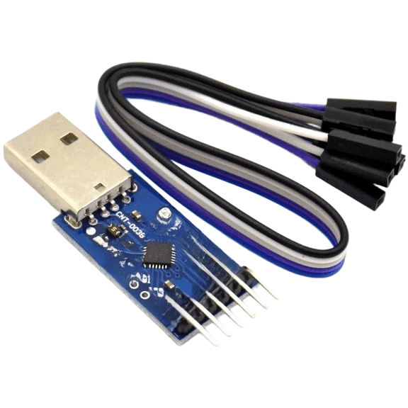 CP2104 USB to for TTL Serial Converter Module UART Adapter STC Programmer with 12Mbps Data Transfer, Wide Operating Temperature -40C to 85C, Compact Design for Industrial and Business Use