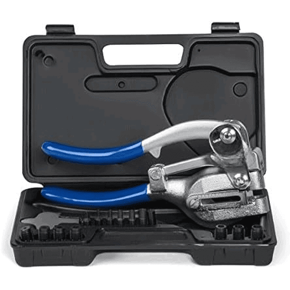 CP21050 21050 Metal Hole Punch Set With Puncher 16 Piece, Black$$Tools & Hardware Other