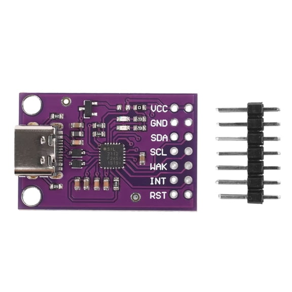CP2112 Module USB To SMBus USB To I2C Communication Module Type C Debugging Board 194 Byte One Time Programmable ROM
