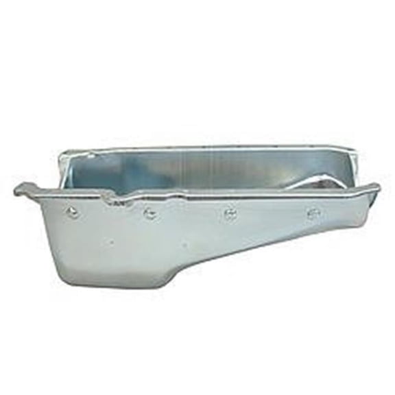 CP40RB Street Stock, Claimer Stock Appearing Oil Pan- Small Block Chevy 86-Up with Rear Main Seal - RH Dipstick